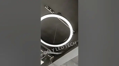 Подвешенный круг светодиодный Алюминиевый профиль