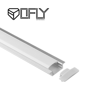 Изготовитель Китая утопил мягкий Lamplight для того чтобы анодировать профиль 17*8mm СИД алюминиевого сплава