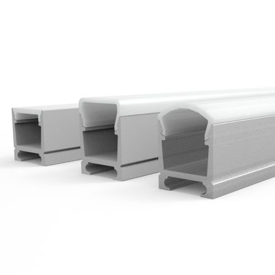 Штранг-прессования профиля 14*18mm СИД ламп магнита форма h алюминиевого расквартировывая