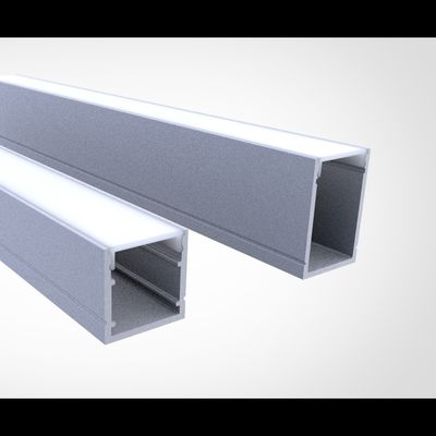 Установленное поверхностное профиля канала 20*20mm света прокладки СИД стены OEM алюминиевое